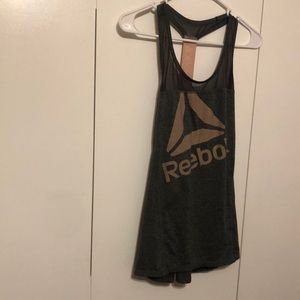 Reebok Training Women’s Size Small Tank Yoga Running Shirt Gray Color